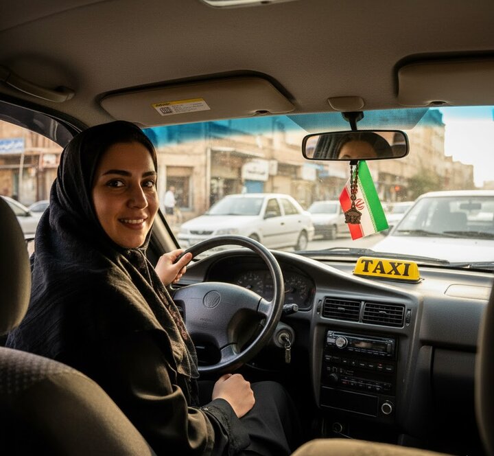 درخواست سرویس با راننده خانم از سفرکار