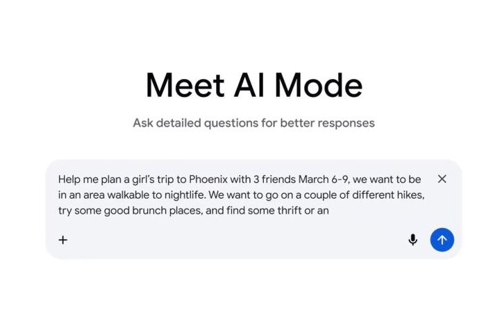 قابلیت Canvas در AI Mode، برنامه‌ریزی سفر را هوشمند و یکپارچه می‌کند