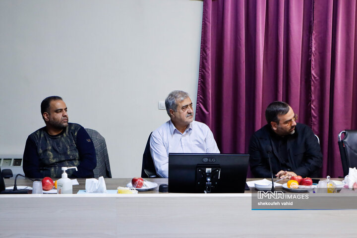 جلسه هماهنگی ستاد و مناطق شهرداری اصفهان