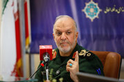 نشست خبری فرمانده سپاه صاحب‌الزمان(عج) استان اصفهان