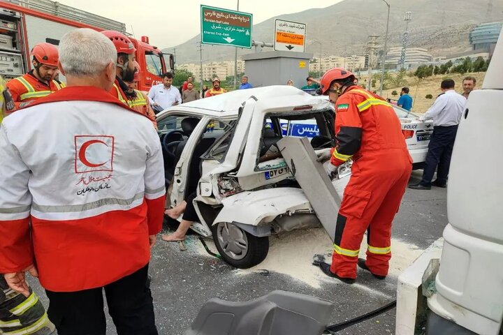تصادف منجر به فوت در محور بجنورد به شیروان