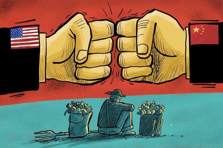 کشاورزی آمریکا در خط آتش جنگ ترامپ و چین