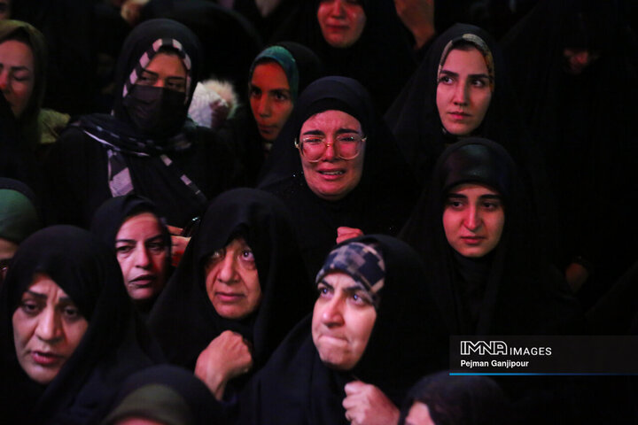 کاروان اهالی بهشت در نجف‌آباد، زرین‌شهر، تیران و کرون