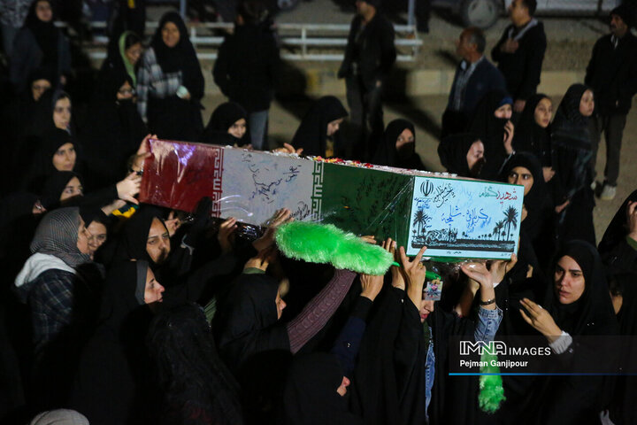 کاروان اهالی بهشت در نجف‌آباد، زرین‌شهر، تیران و کرون