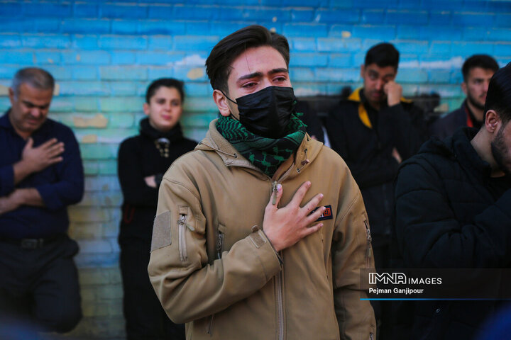 کاروان اهالی بهشت در نجف‌آباد، زرین‌شهر، تیران و کرون