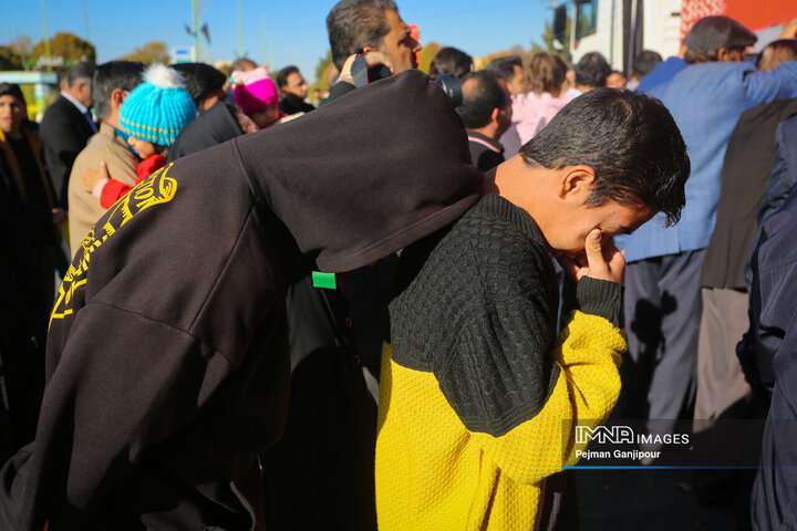 کاروان اهالی بهشت در نجف‌آباد، زرین‌شهر، تیران و کرون