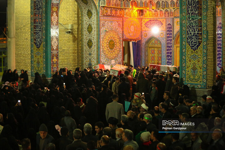 کاروان اهالی بهشت در نجف‌آباد، زرین‌شهر، تیران و کرون