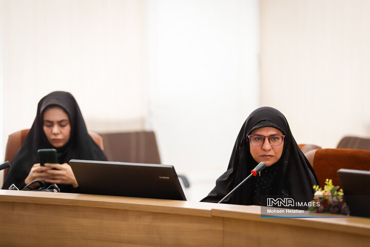 نشست خبری فرمانده سپاه صاحب‌الزمان(عج) استان اصفهان