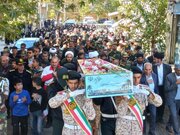 ورود لاله فاطمی به مصلی شهر دوره چگنی