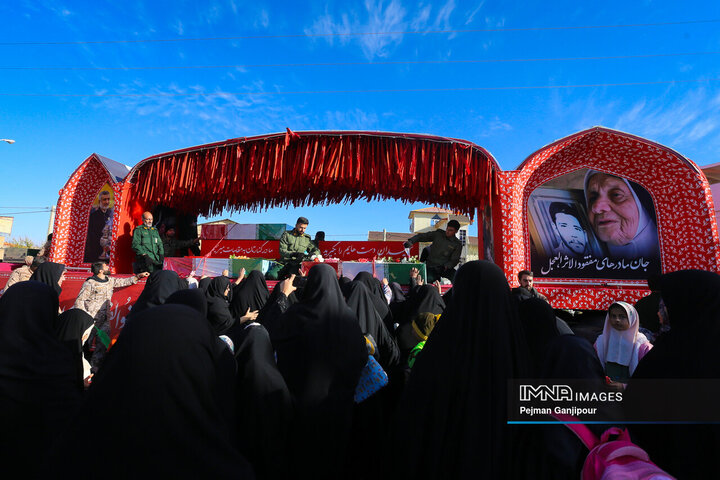 کاروان اهالی بهشت در چادگان، بوئین میاندشت و فریدونشهر