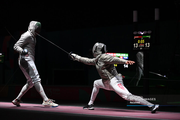 دوازهمین روز بازی‌های همبستگی کشورهای اسلامی؛ شمشیربازی