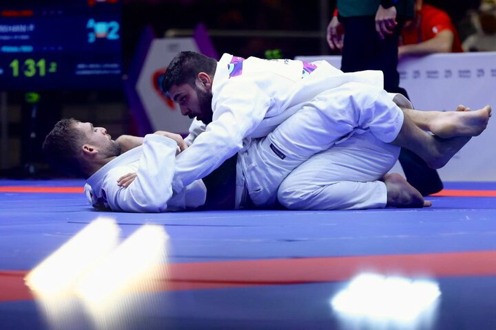 پایان کار پوریا طاهرخانی در مرحله سوم مسابقات جوجیتسو