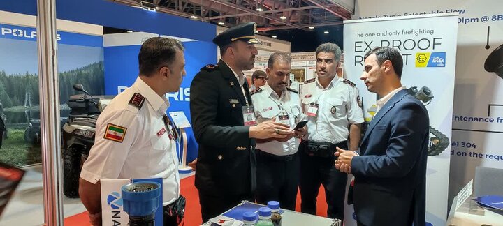 حضور تخصصی آتشنشانی اصفهان در نمایشگاه بینالمللی OFSEC عمان