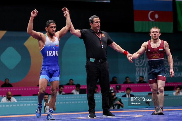 سیزدهمین روز بازی‌های همبستگی کشورهای اسلامی؛ کشتی