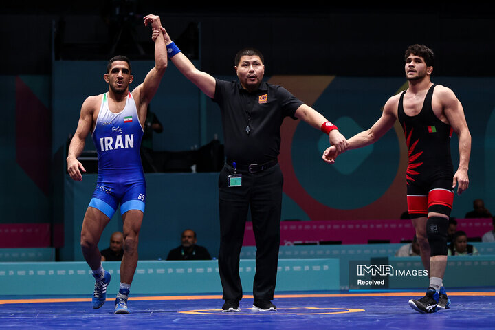 سیزدهمین روز بازی‌های همبستگی کشورهای اسلامی؛ کشتی