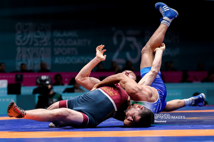 سیزدهمین روز بازی‌های همبستگی کشورهای اسلامی؛ کشتی