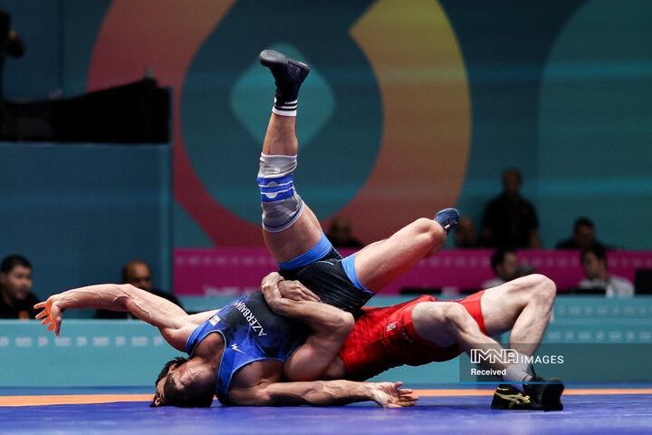 سیزدهمین روز بازی‌های همبستگی کشورهای اسلامی؛ کشتی