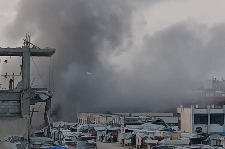 حملات هوایی و توپخانه‌ای ارتش رژیم صهیونیستی به خان یونس