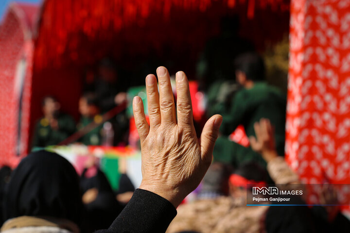 کاروان اهالی بهشت در گلپایگان، آران‌و‌بیدگل و کاشان