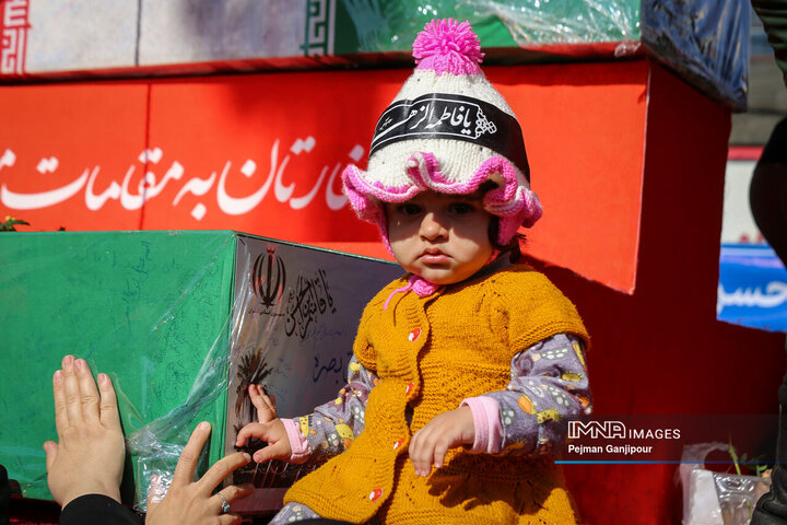 کاروان اهالی بهشت در گلپایگان، آران‌و‌بیدگل و کاشان