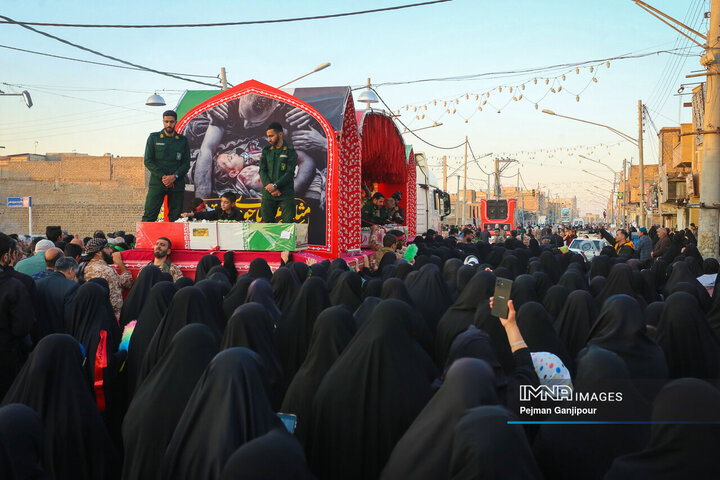 کاروان اهالی بهشت در گلپایگان، آران‌و‌بیدگل و کاشان