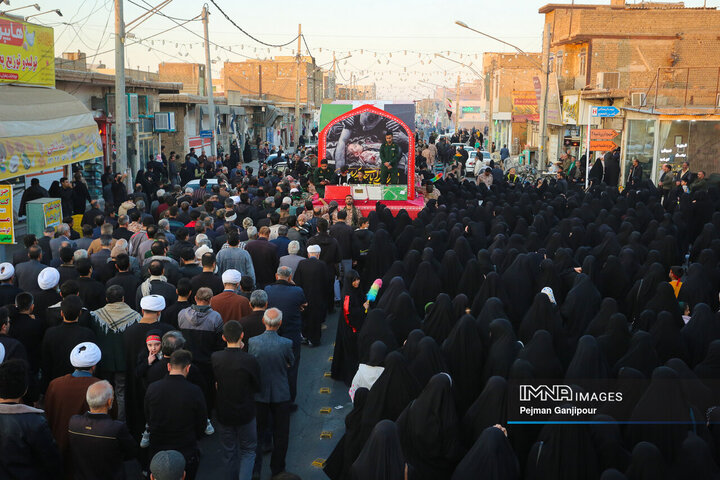 کاروان اهالی بهشت در گلپایگان، آران‌و‌بیدگل و کاشان