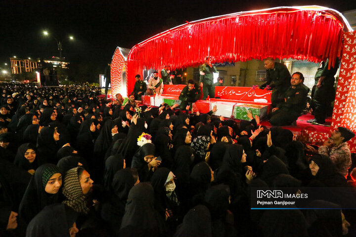 کاروان اهالی بهشت در گلپایگان، آران‌و‌بیدگل و کاشان