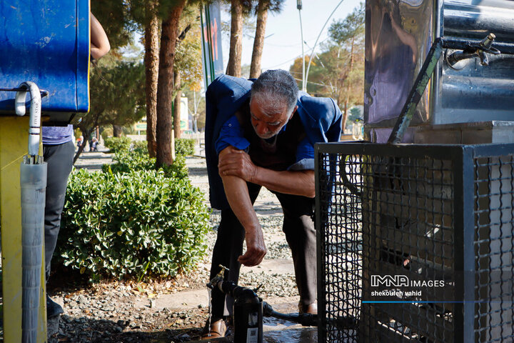 اقامه نماز باران در اصفهان