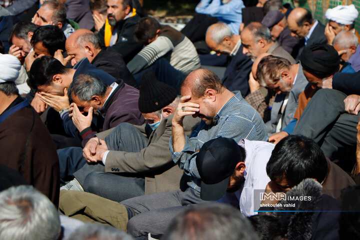 اقامه نماز باران در اصفهان