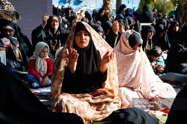 اقامه نماز باران در اصفهان