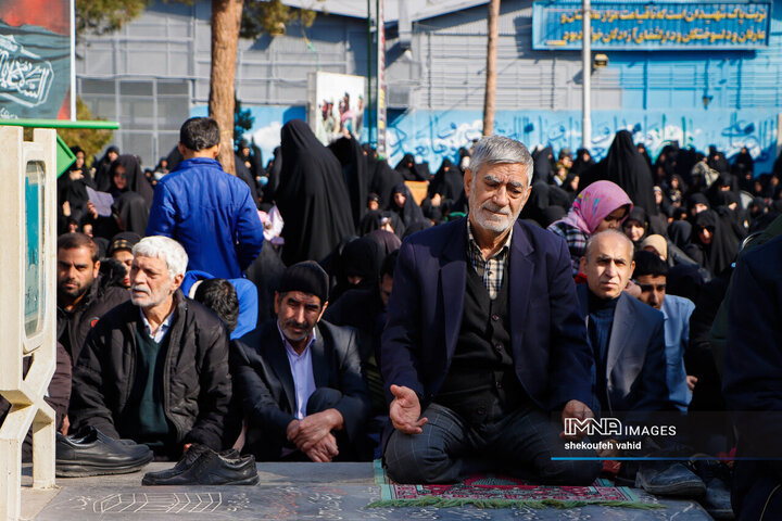 اقامه نماز باران در اصفهان