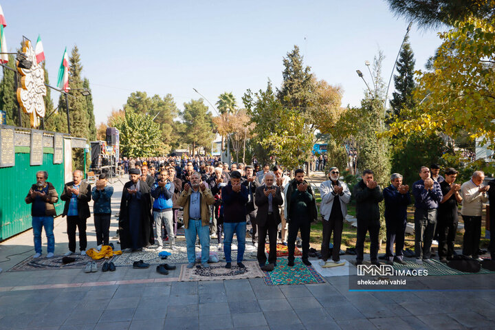 اقامه نماز باران در اصفهان