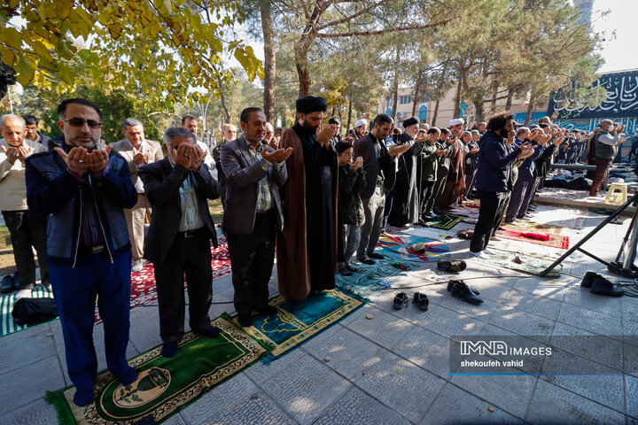 اقامه نماز باران در اصفهان