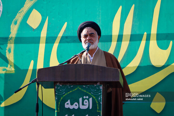 اقامه نماز باران در اصفهان