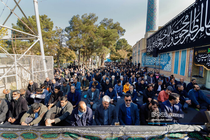 اقامه نماز باران در اصفهان