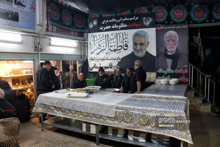 نیم قرن هم نوایی با داغ فاطمی ; حسینیه حضرت زهرا (س)کرمانشاه