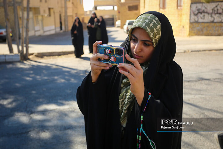 کاروان اهالی بهشت در تودشک، کوهپایه، ورزنه و هرند