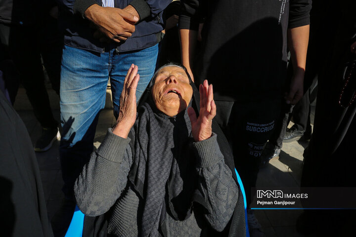 کاروان اهالی بهشت در تودشک، کوهپایه، ورزنه و هرند