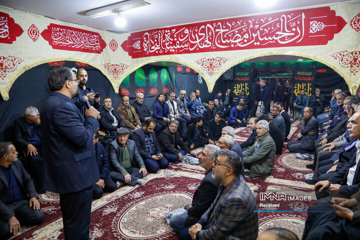 مراسم روضه‌خوانی حضرت زهرا(س) شهرداری اصفهان