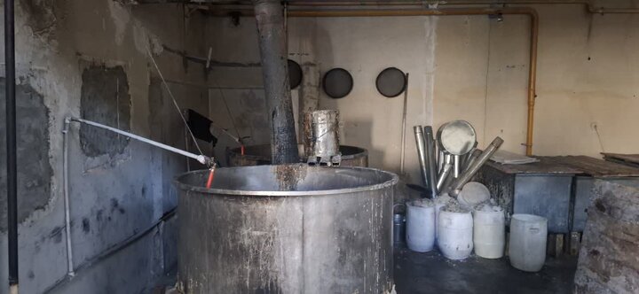 پلمب کارگاه تولید نبات در همدان