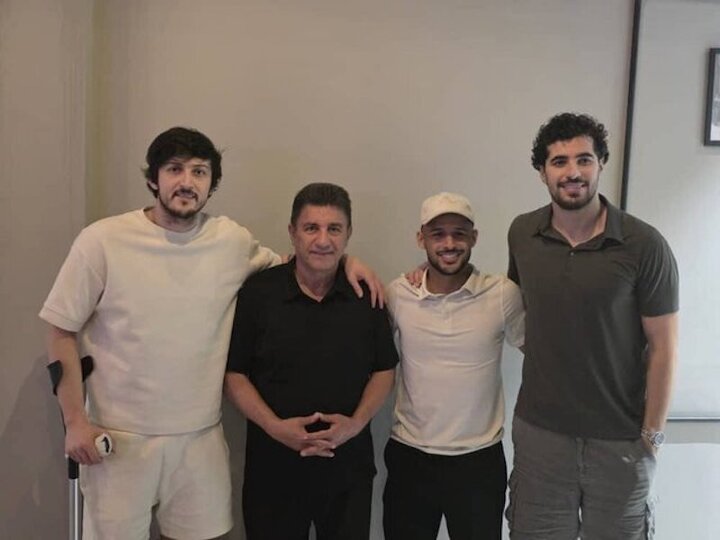 جلسه قلعه‌نویی با آزمون، قائدی و عزت‌اللهی در امارات