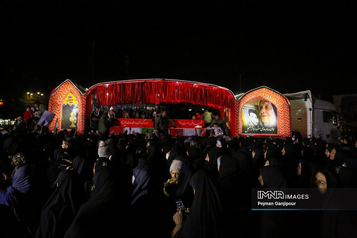 کاروان اهالی بهشت در سپاهان‌شهر، بهارستان، جرقویه و نائین