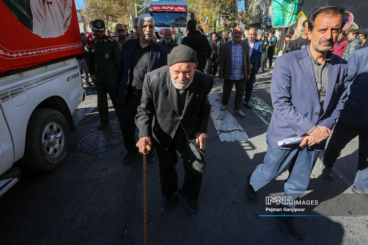 کاروان اهالی بهشت در سپاهان‌شهر، بهارستان، جرقویه و نائین
