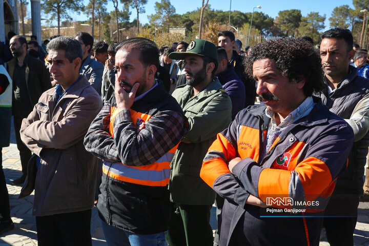 کاروان اهالی بهشت در سپاهان‌شهر، بهارستان، جرقویه و نائین