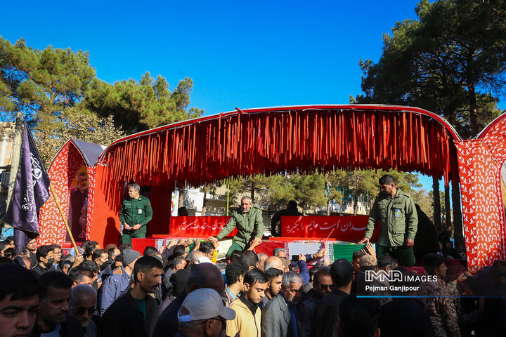 کاروان اهالی بهشت در سپاهان‌شهر، بهارستان، جرقویه و نائین
