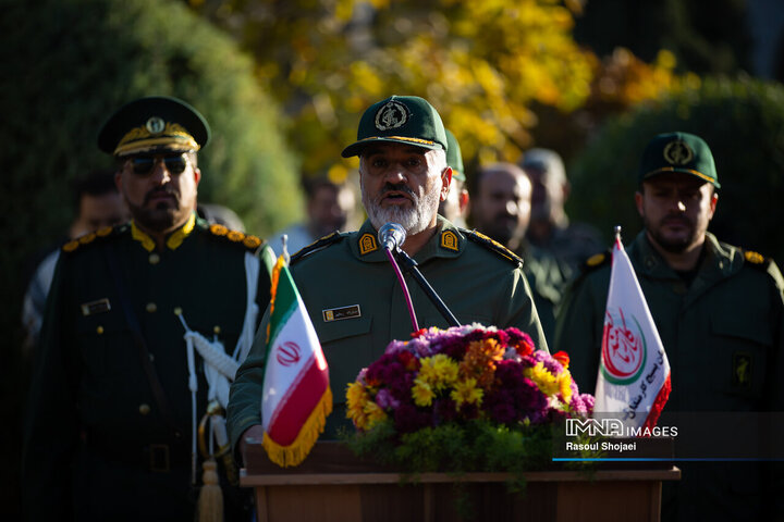 گردهمائی بسیجیان ادارات استان اصفهان