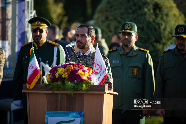 گردهمائی بسیجیان ادارات استان اصفهان