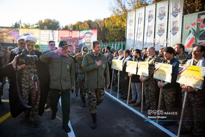 گردهمائی بسیجیان ادارات استان اصفهان