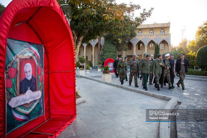 گردهمائی بسیجیان ادارات استان اصفهان