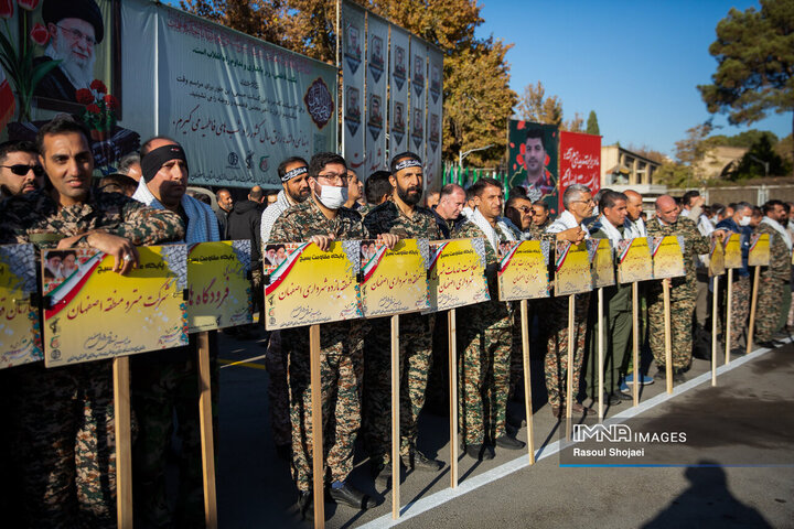 گردهمائی بسیجیان ادارات استان اصفهان